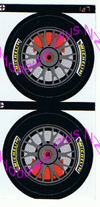 JK Front Wheel Sticker Michelin JK 20036S