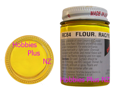 Pactra Fluro Yellow 2/3rd oz  PAC RC84