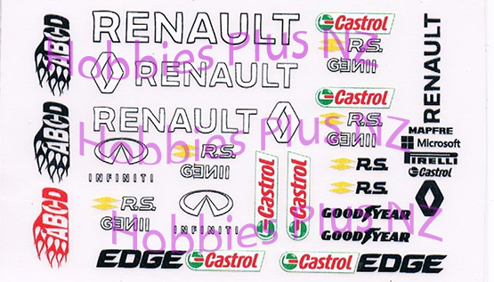 ABCD Renault Decal  ABCD REN24